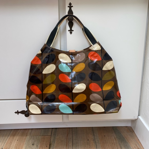 Orla Kiely Bags Orla Kiely Original Stem Leaf Print Tote Bag Poshmark